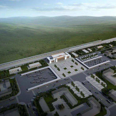 青海西宁城东火车站新建电务、通信车间综合楼